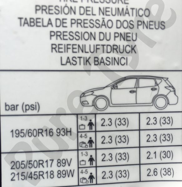 Nissan pulsar tyre size #8