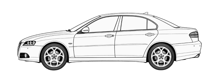 Alfa 166 2008