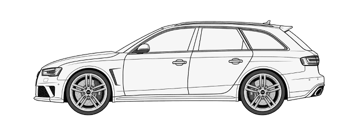 Audi RS4 2012
