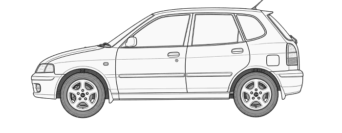 Daihatsu Charade 2001