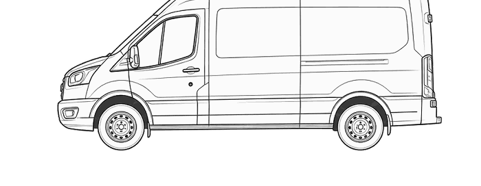 Ford Transit Twin wheel