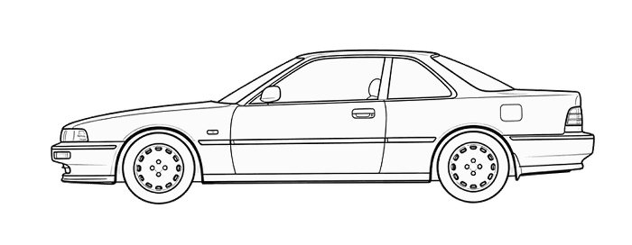 Honda Legend / Coupe 1988