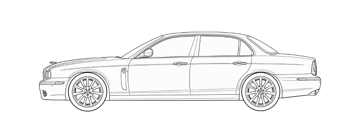 Jaguar XJR SC 2006