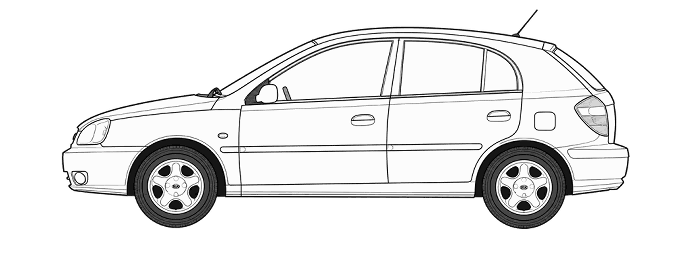 Kia Rio 2004