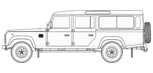 Landrover Defender 110 2004