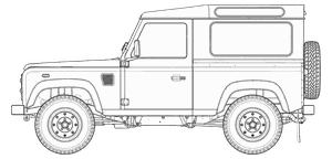 Landrover Defender 90 2000