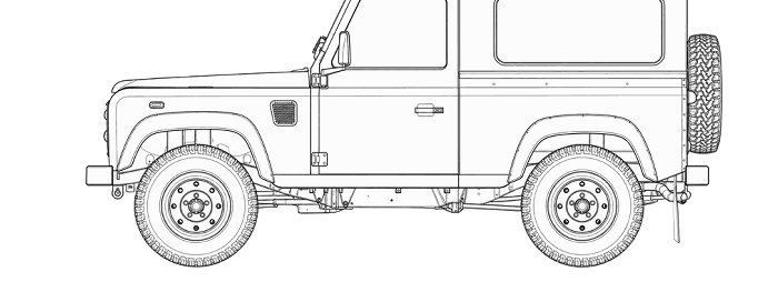 Landrover Defender 2000