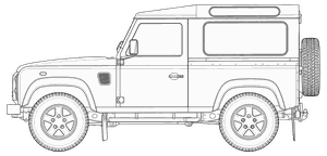 Landrover Defender 90 2008