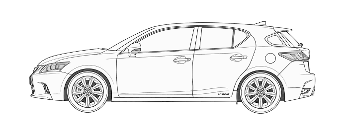 Lexus CT 200h 2021