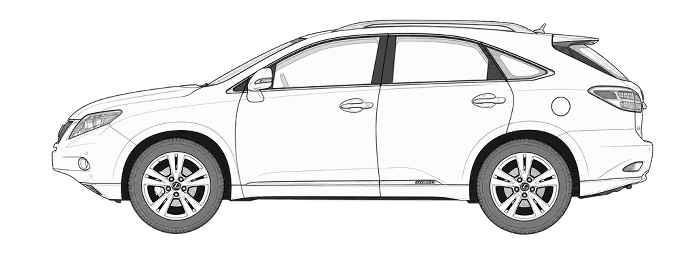 Lexus RX450h 2009
