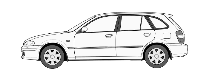 Mazda 323 2000