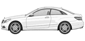 Mercedes Benz E Class Coupé (C207) 2012