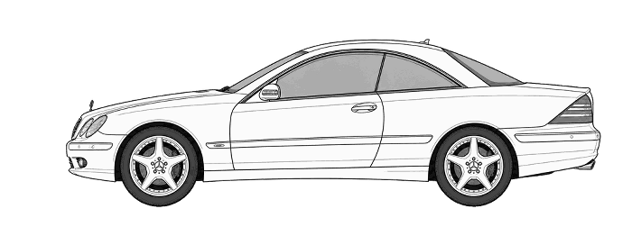 Mercedes Benz CL Class 2004