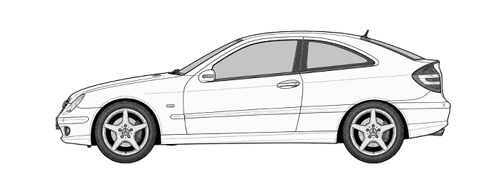 Mercedes Benz CLC Class 2002