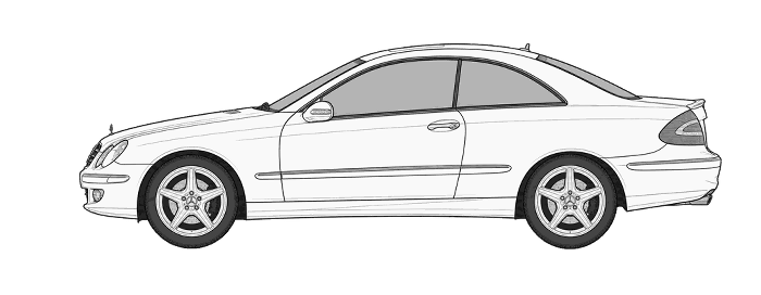 Mercedes Benz CLK 2010