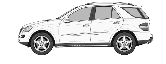 Mercedes Benz ML 2008