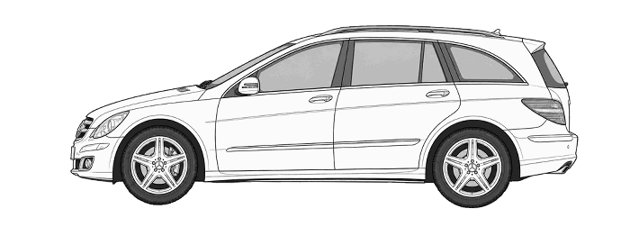 Mercedes Benz R Class 2012