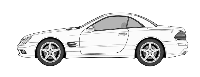 Mercedes Benz SL 2002