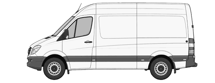 Mercedes Benz Sprinter Single Rear 2013
