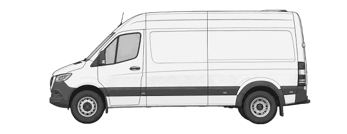 Mercedes Benz Sprinter Twin Rear 2019
