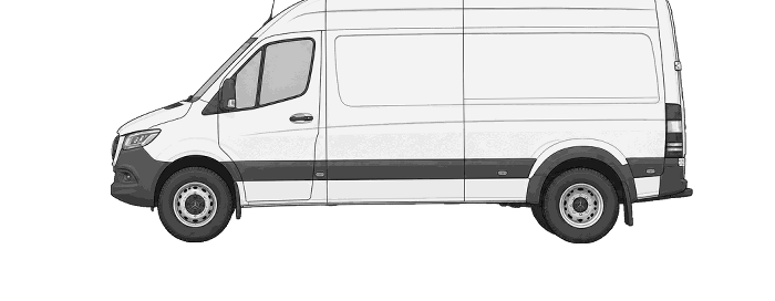 Mercedes Benz Sprinter Twin Rear 2021