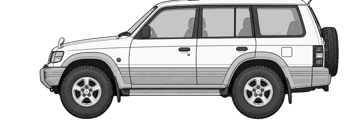 Mitsubishi Shogun 1999