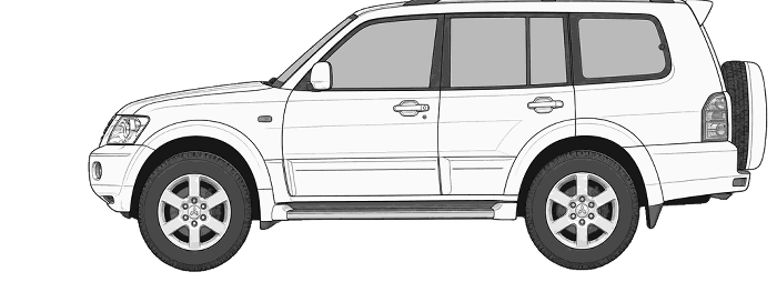 Mitsubishi Shogun 2001