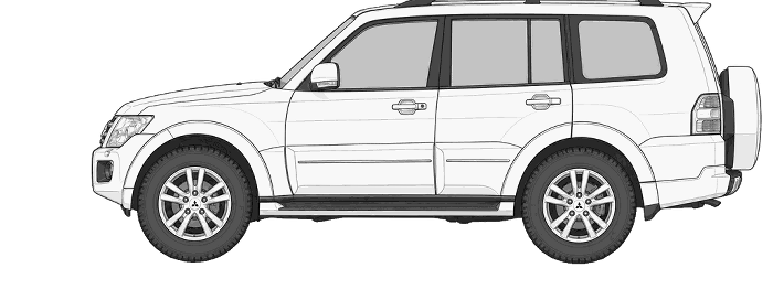 Mitsubishi Shogun 2016