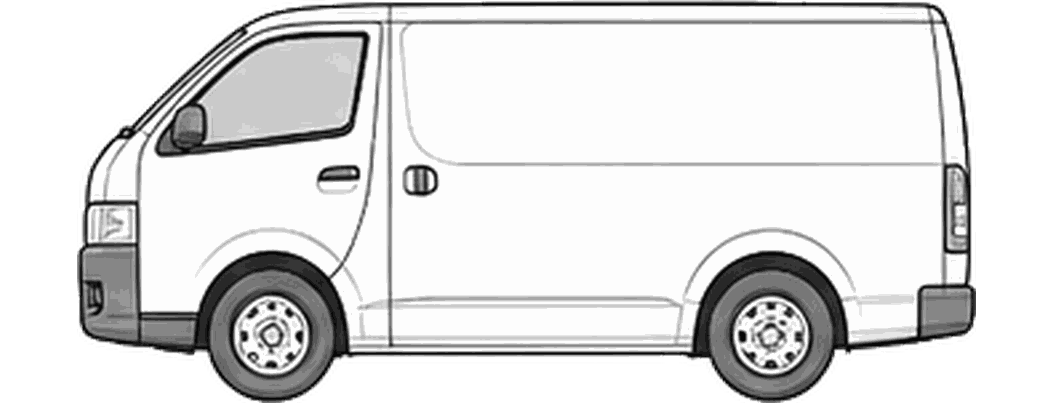 Toyota Hiace PowerVan 2012
