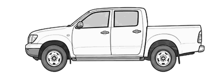 Toyota Hilux 2WD Double Cab