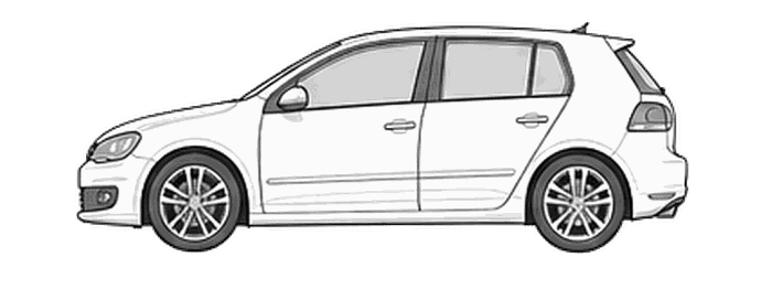 VW Golf 2.3 VR5 2002