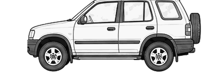 Vauxhall Frontera 2000