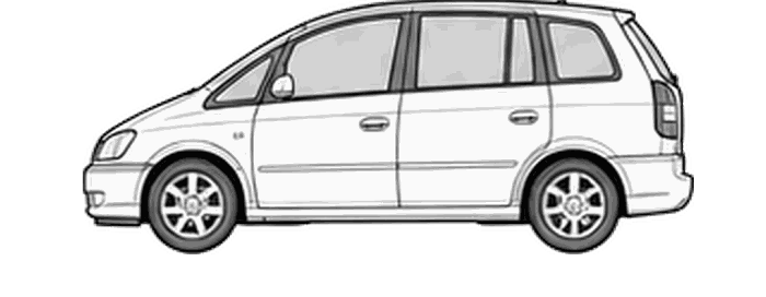 Vauxhall Zafira A 2001