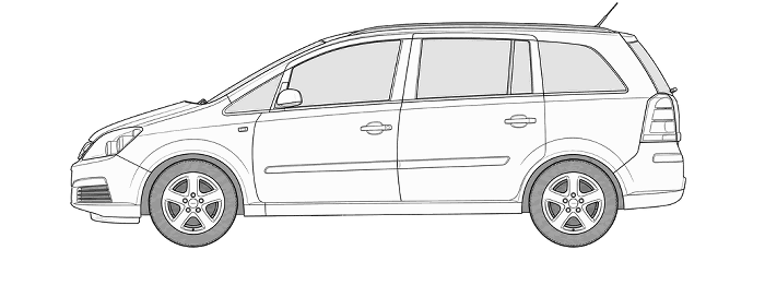 Vauxhall Zafira B 2011