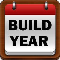 sign with text Build Year