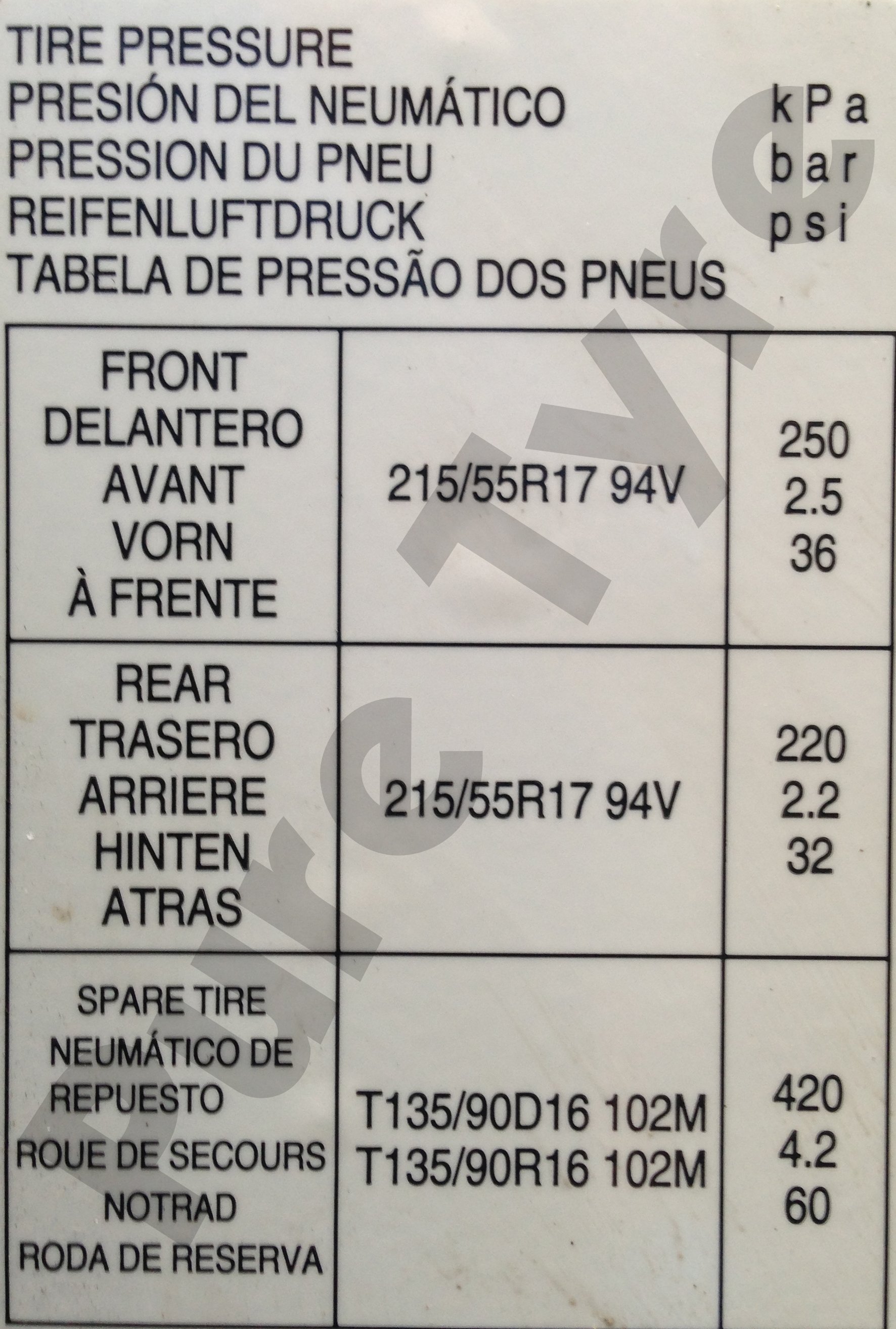 Car Battery Size Chart >> Nissan Juke Tyre Pressure Placard | Pure Tyre 01603 462959 Car Battery Size Chart >> Nissan Juke Tyre Pressure Placard | Pure Tyre 01603 462959