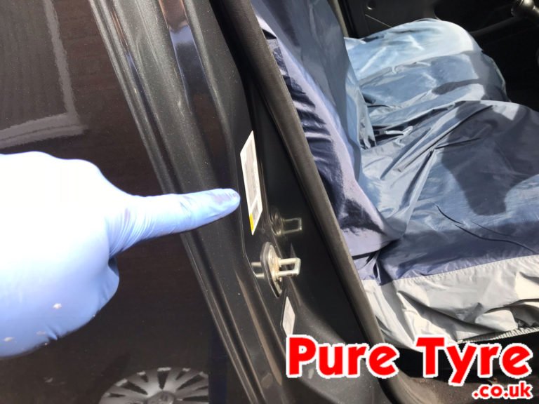 Citroen Berlingo III Tyre Pressure Placard Location Pure Tyre 01603 462959 Citroen Berlingo III Tyre Pressure Placard Location Pure Tyre 01603 462959