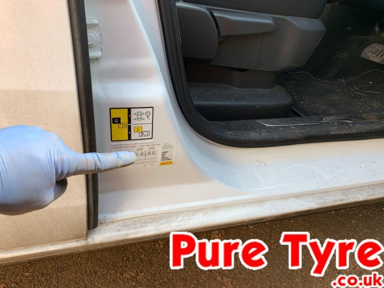 Citroen C4 Picasso Tyre Pressure Placard Location Pure Tyre 01603 462959 Citroen C4 Picasso Tyre Pressure Placard Location Pure Tyre 01603 462959