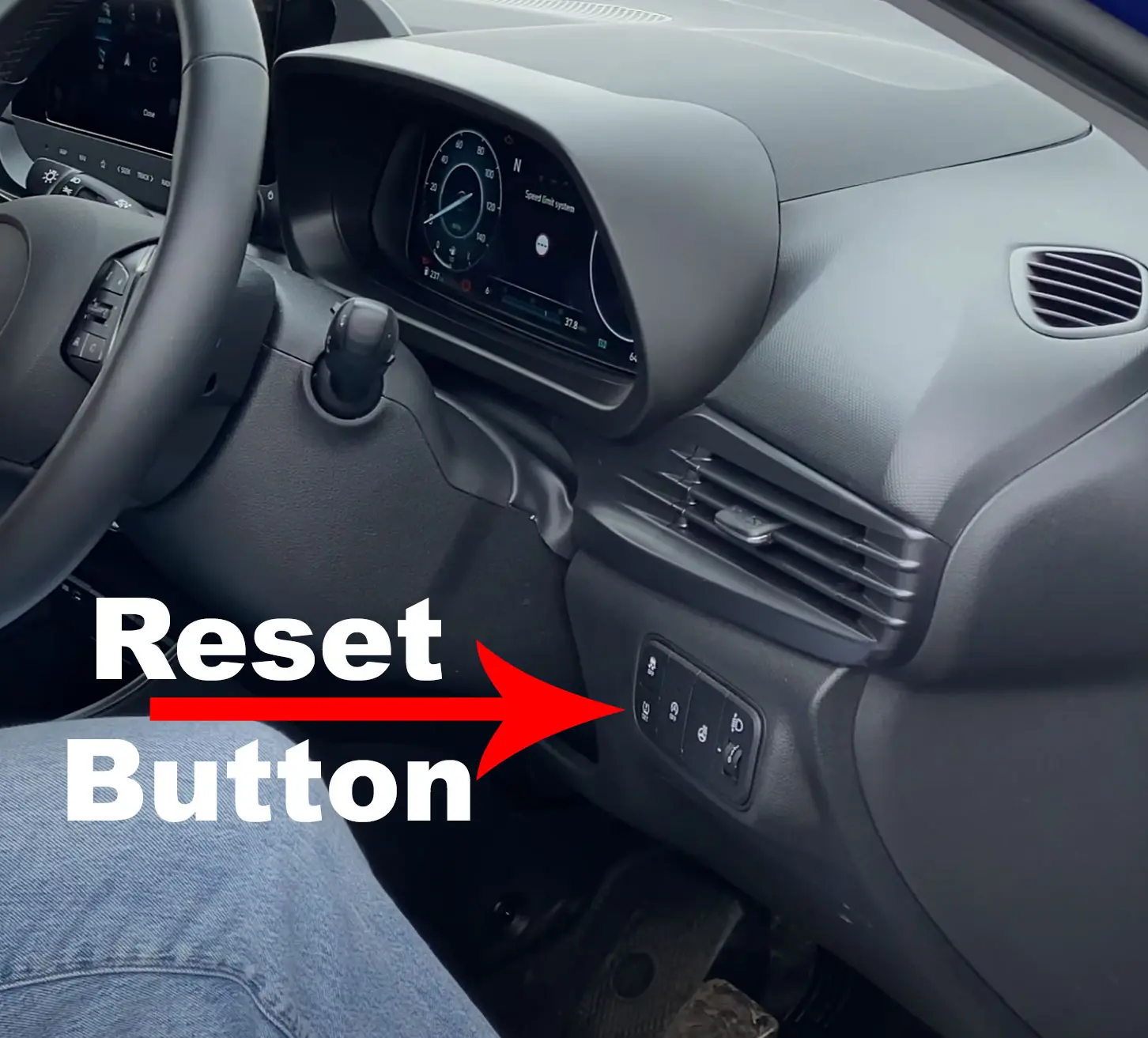 Bayon tyre pressure monitor reset